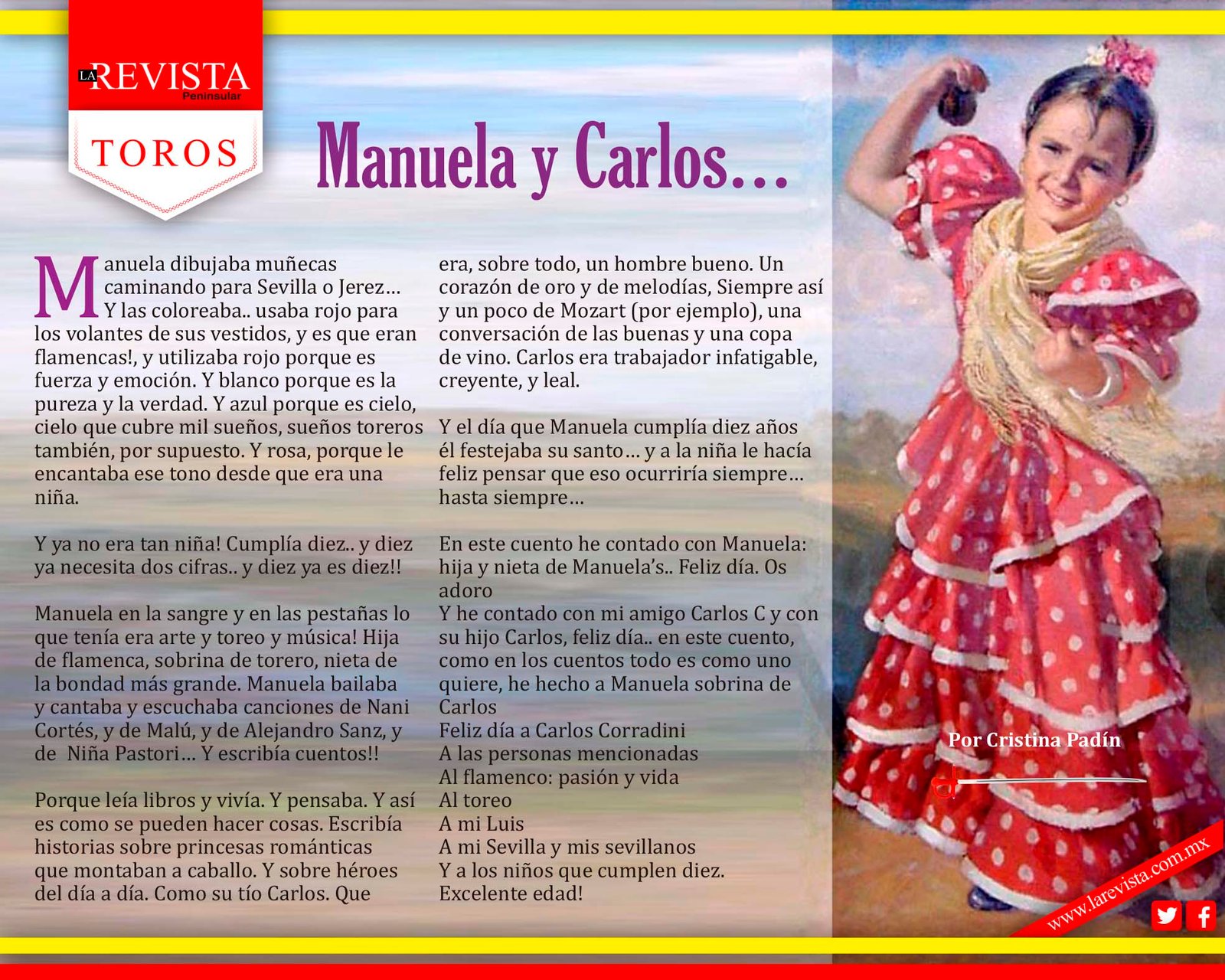 Manuela y Carlos…