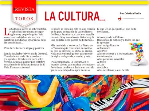 La Cultura…