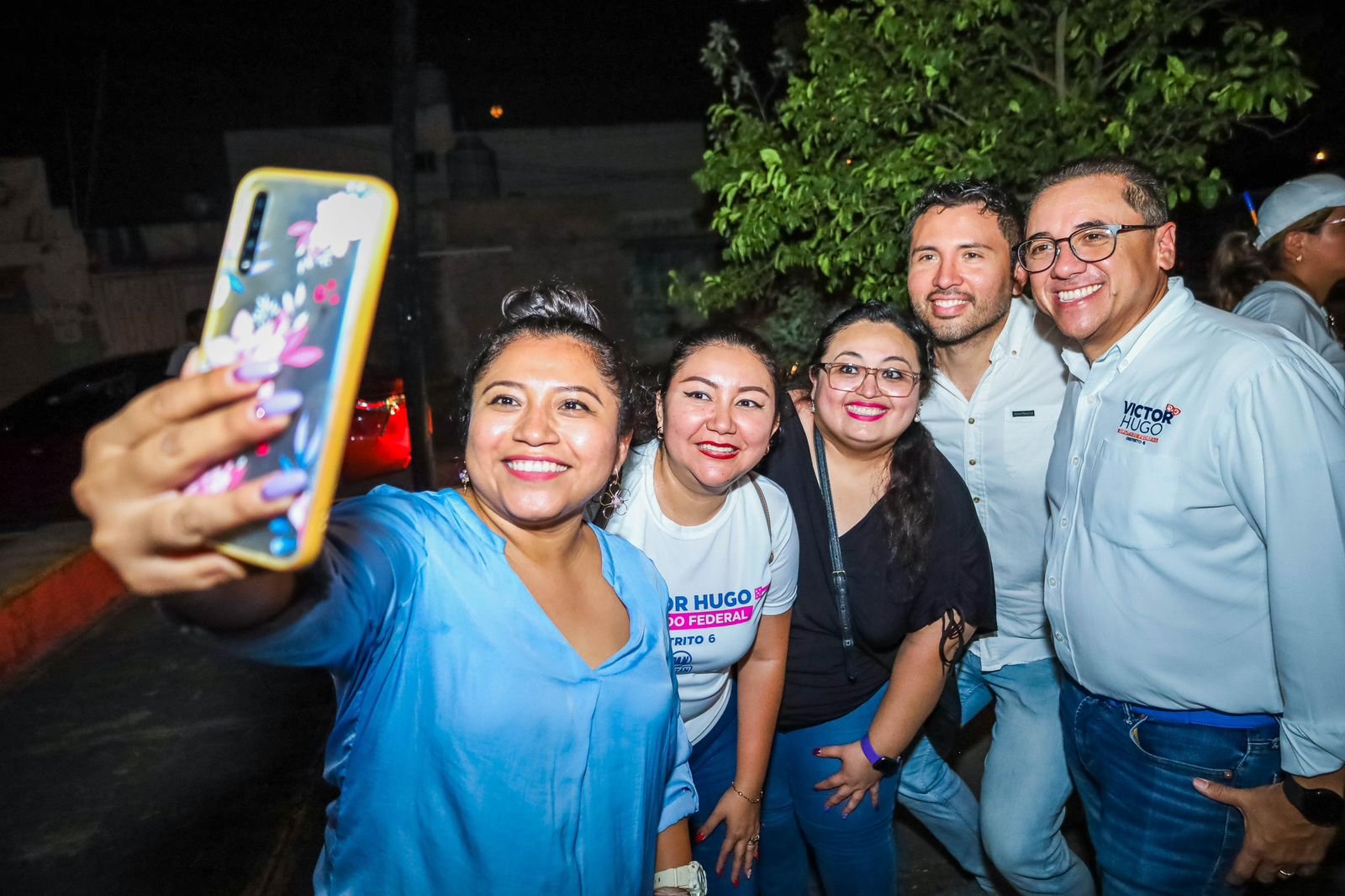 Víctor Hugo recorre cada rincón del Distrito 6 Federal