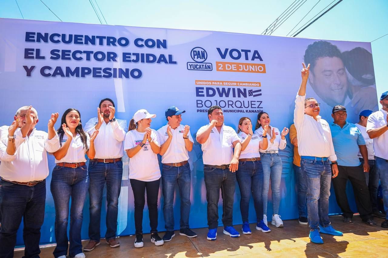Víctor Hugo arranca campaña con Cecilia Patrón y Edwin Bojórquez