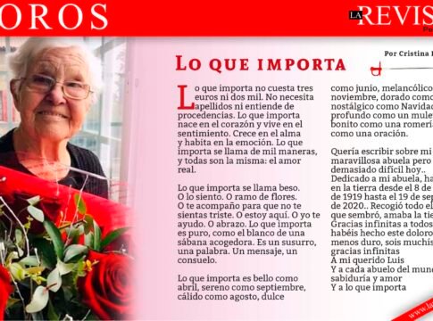 Lo que importa..