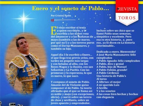 Enero y el soneto de Pablo…