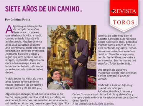 Siete años de un camino...