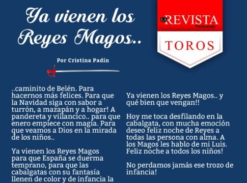 Ya vienen los Reyes Magos...