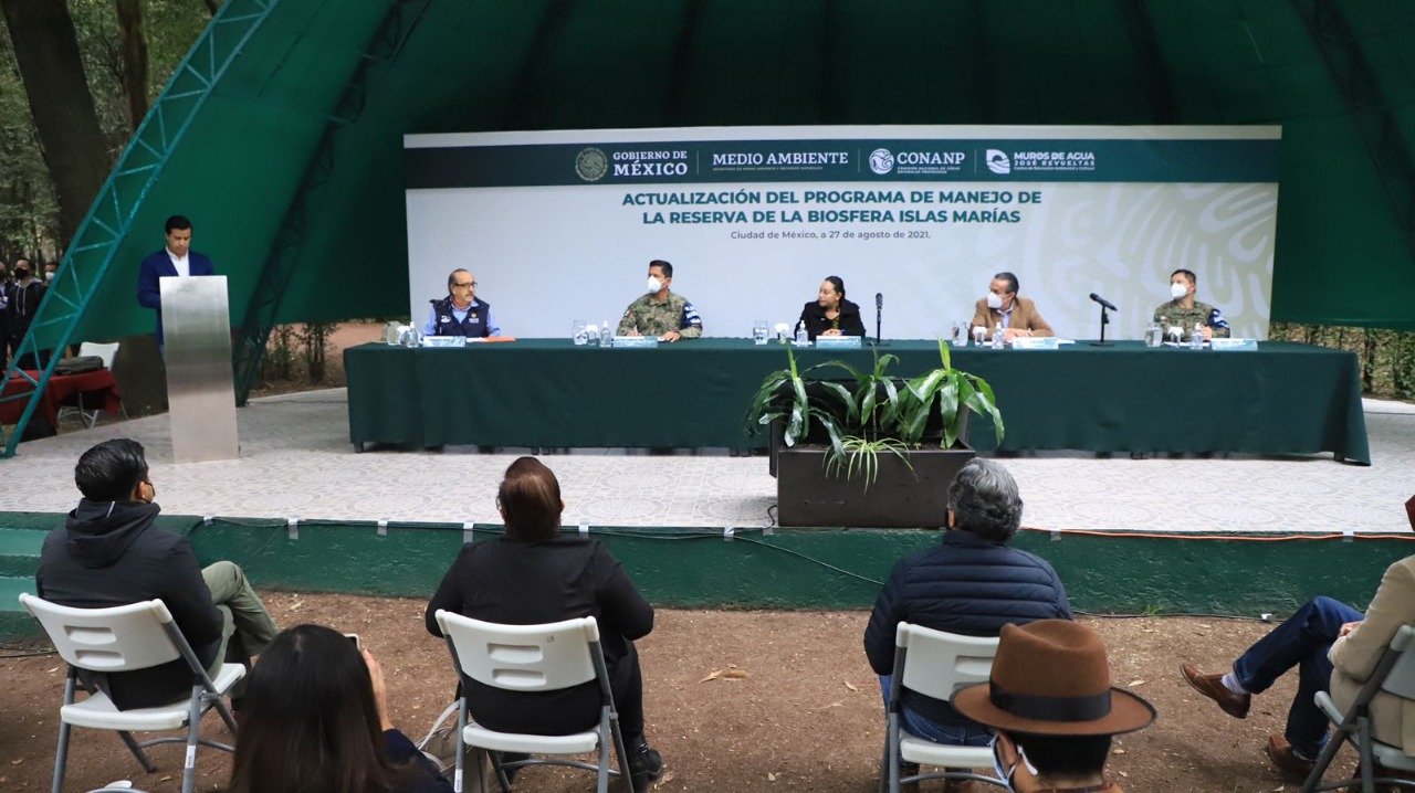 Presentan SEMARNAT y CONANP la actualización del  Programa de manejo de la reserva de la biósfera Islas Marías