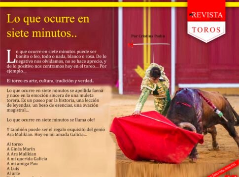 Lo que ocurre en siete minutos...