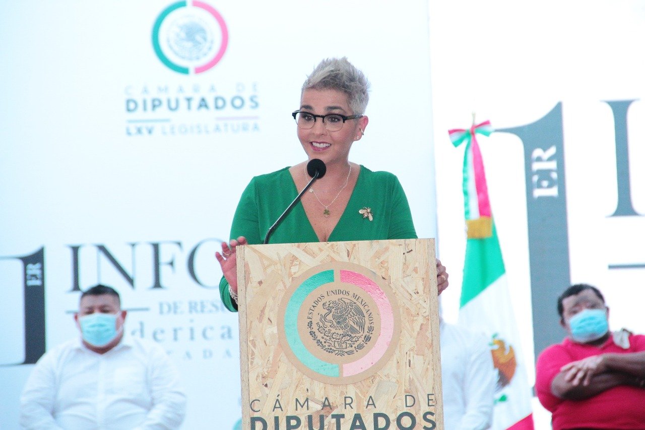 Primer informe de actividades de la Diputada Federal Federica Quijano