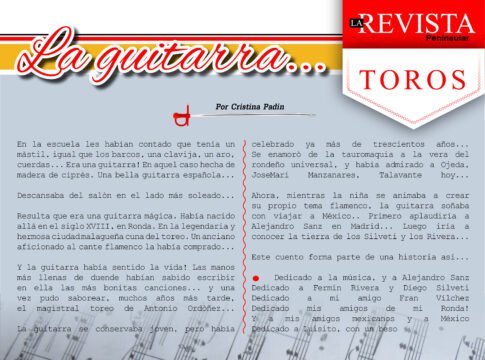 La guitarra...
