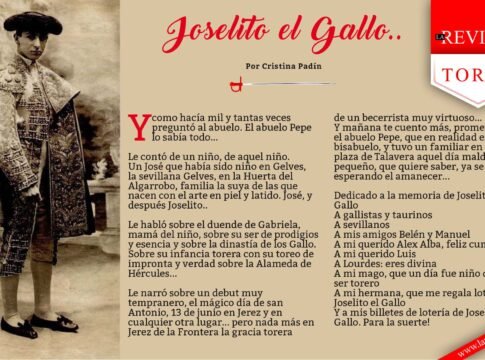 Joselito el Gallo...