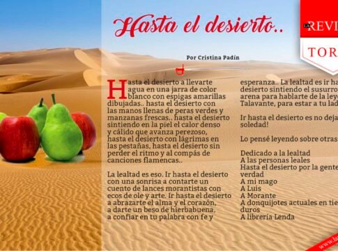 Hasta el desierto...