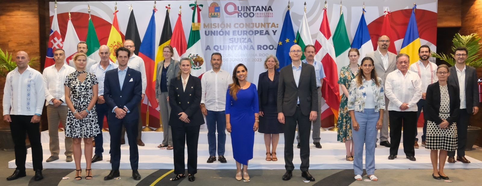 Gobierno de Quintana Roo muestra proyección  del Estado a Unión Europea y Suiza