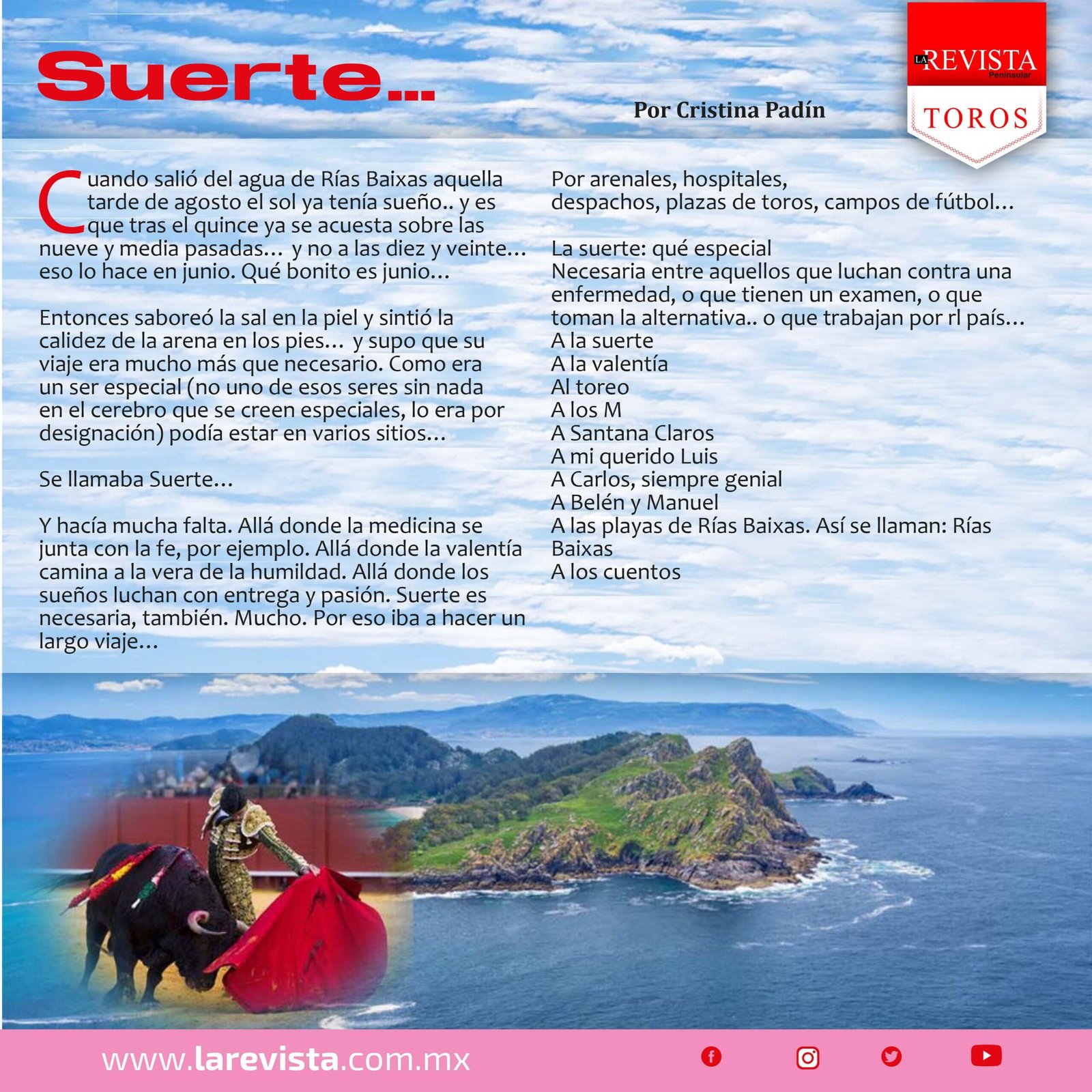 Suerte…