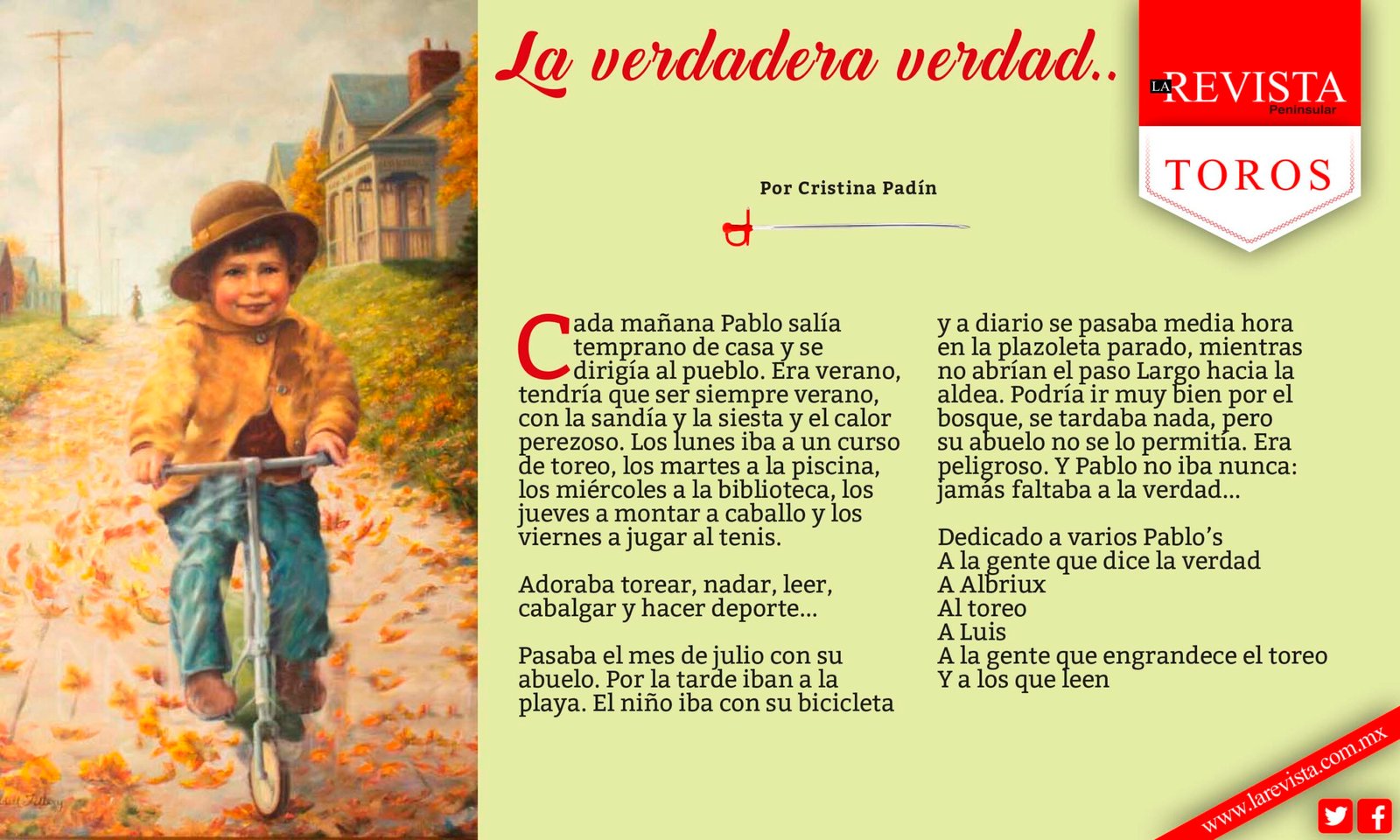 La verdadera verdad..