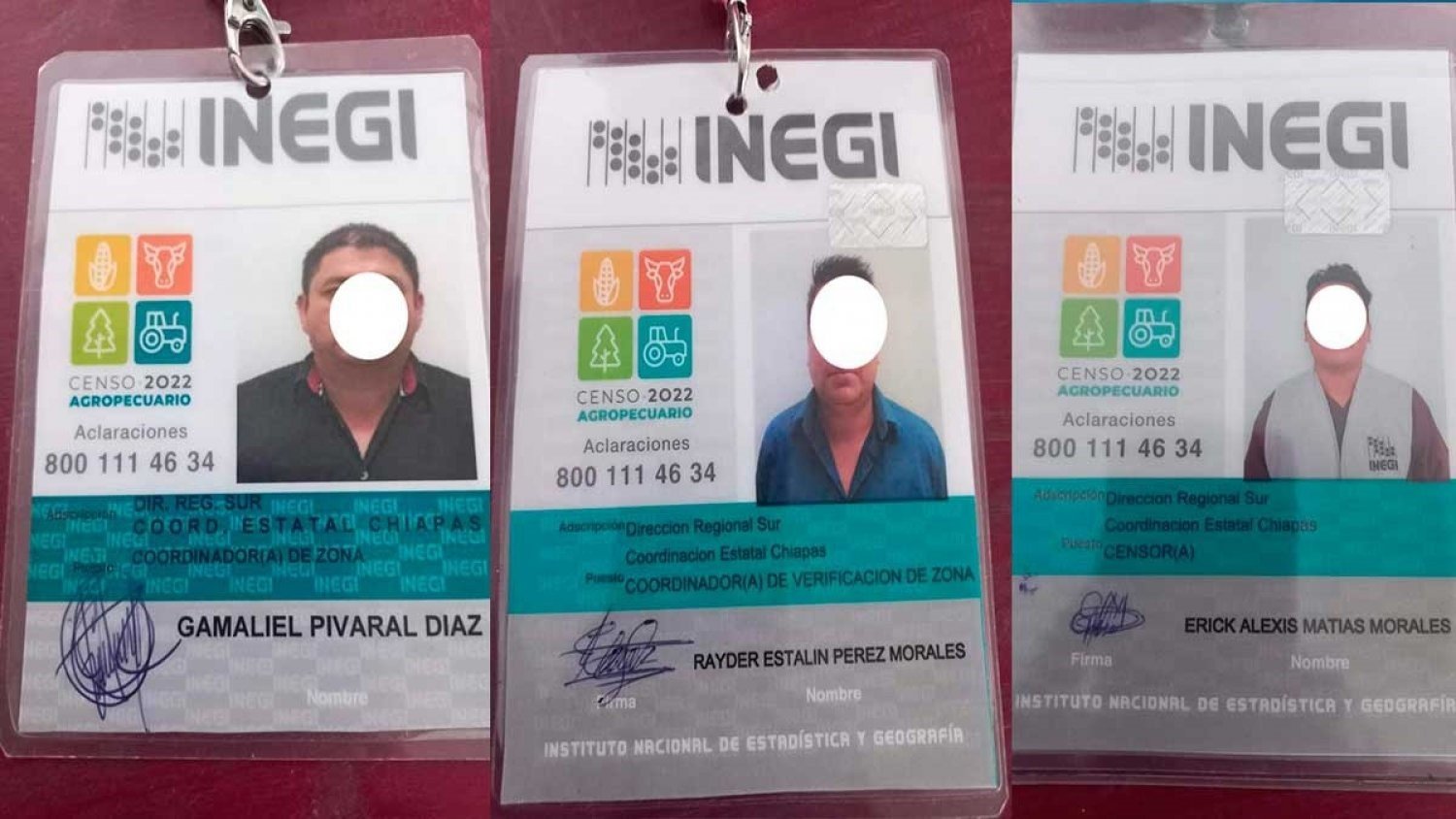 Criminal no defender a  los secuestrados del INEGI